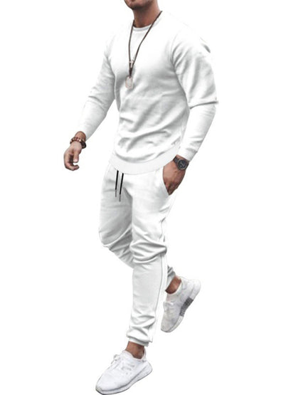 The "Off-Duty" Men's Solid Sweatsuit