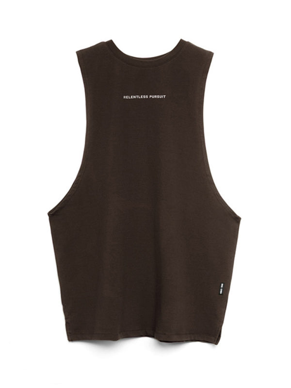 The "Limitless" Deep-Cut Performance Tank