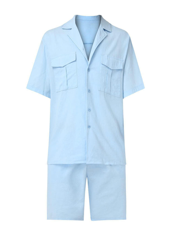 The 'Breeze' Cotton-Linen Resort Set