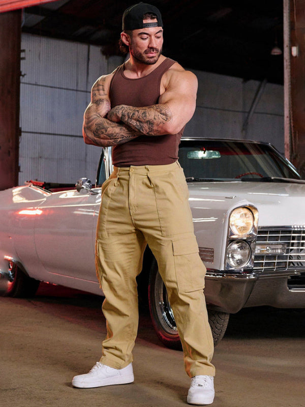 The 'Vector' Spliced Streetwear Cargo Pants