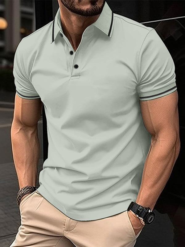 The Ryder Ribbed Collar Sport Polo