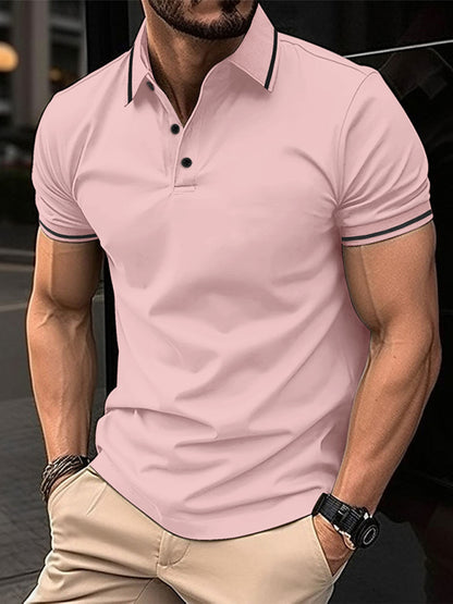 The Ryder Ribbed Collar Sport Polo
