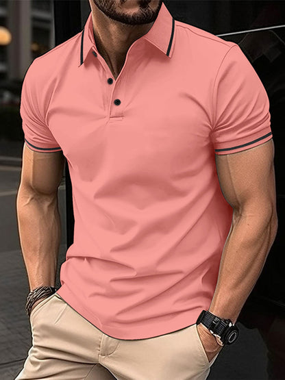 The Ryder Ribbed Collar Sport Polo