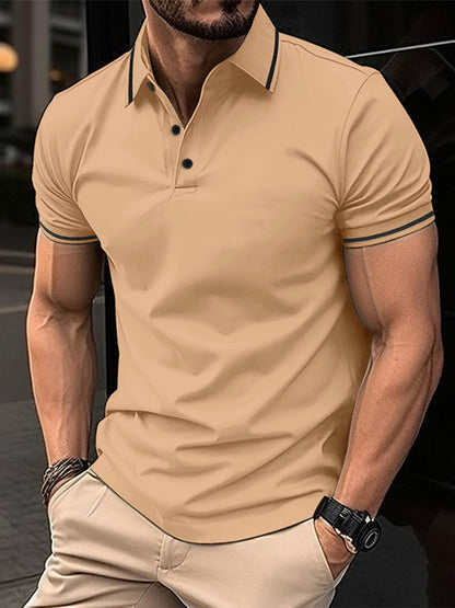 The Ryder Ribbed Collar Sport Polo