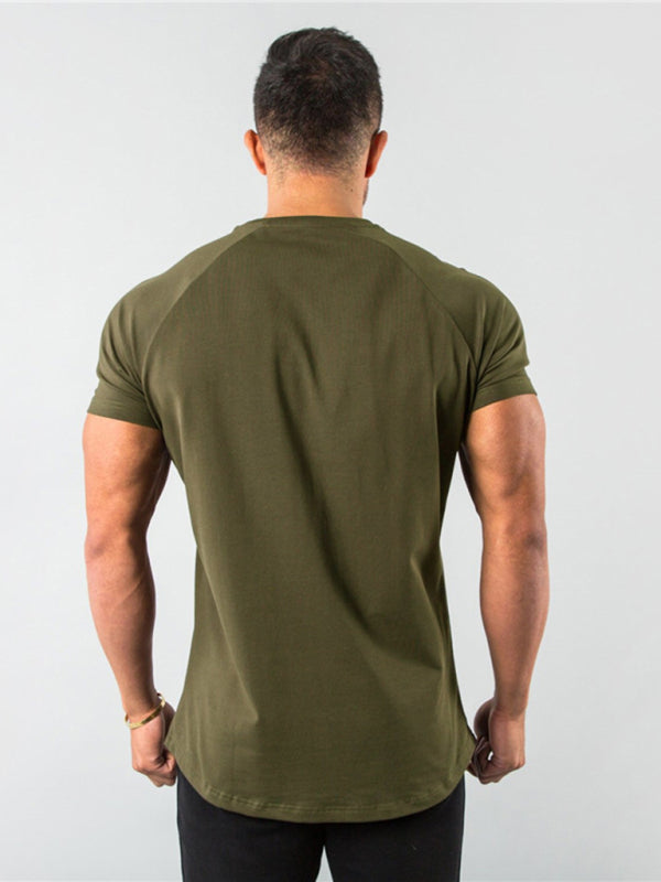 The 'Velocity' Muscle-Fit Gym Tee
