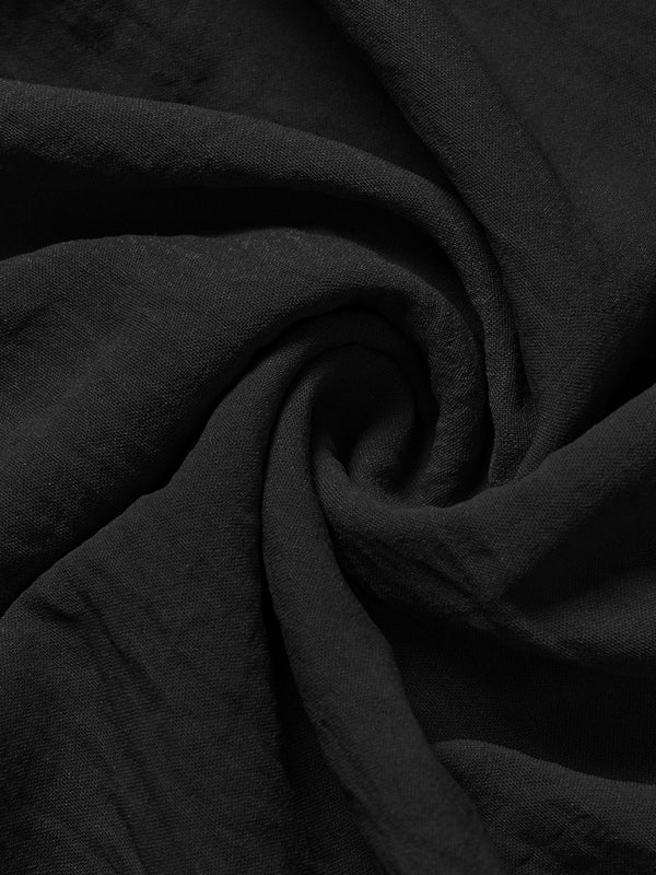 The 'Harper' Adjustable Roll-Sleeve V-Neck Top