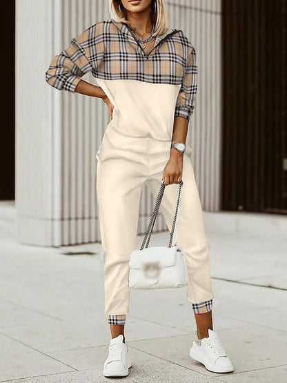 The 'Harmony' Printed Sweater & Trouser Co-ord Set
