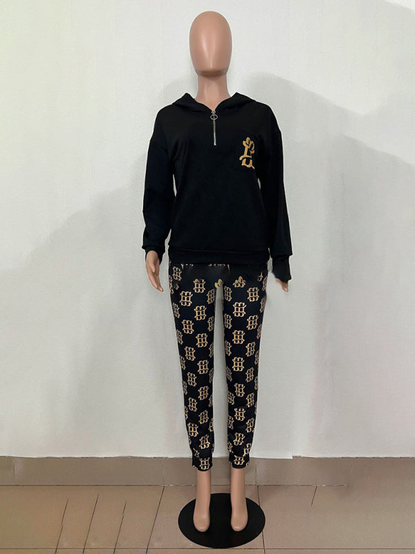 The 'Harmony' Printed Sweater & Trouser Co-ord Set