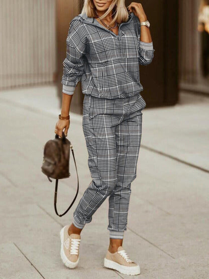 The 'Harmony' Printed Sweater & Trouser Co-ord Set
