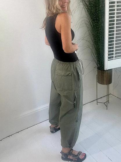 The 'Urban Collage' Patchwork Straight-Leg Pants