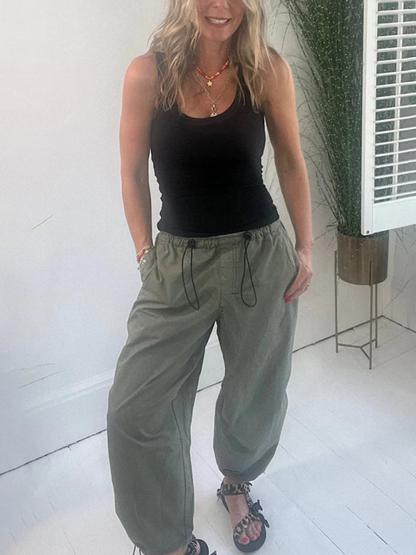 The 'Urban Collage' Patchwork Straight-Leg Pants