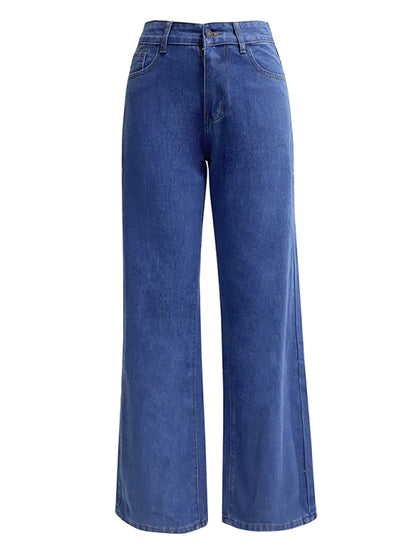 The 'Brooklyn' High-Waist Straight Leg Jeans