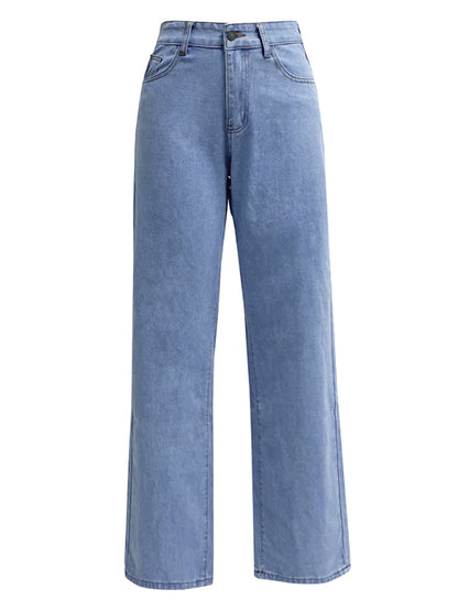 The 'Brooklyn' High-Waist Straight Leg Jeans