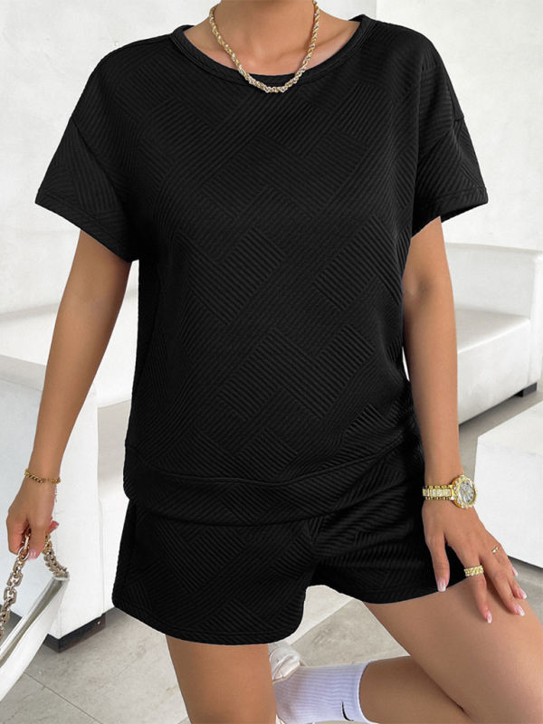 The 'Weekender' Knit Lounge Short Set