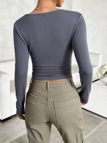 The Essential Slim-Fit Long Sleeve Tee