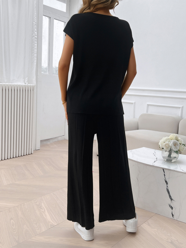 The "Off-Duty" Cozy Knit Sweater Set