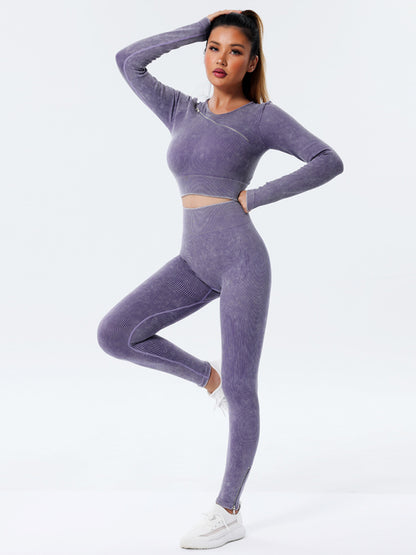 The Apex High-Waist Zip-Hem Leggings