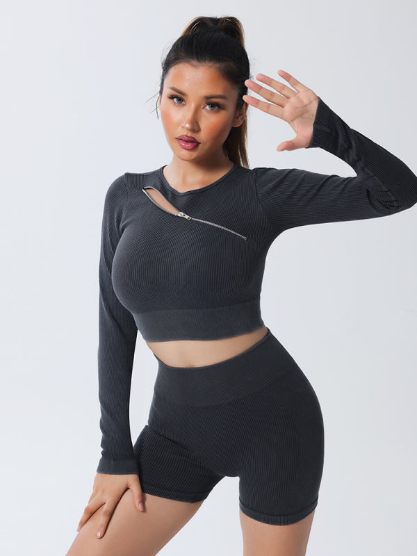 The Aura Seamless Long Sleeve Performance Top