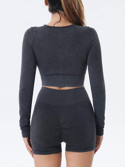 The Aura Seamless Long Sleeve Performance Top