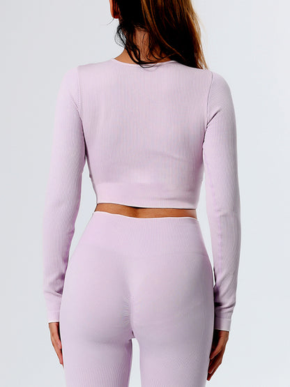 The Aura Seamless Long Sleeve Performance Top