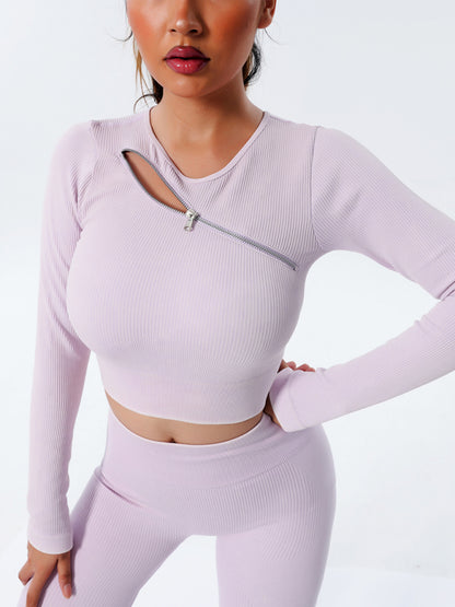 The Aura Seamless Long Sleeve Performance Top