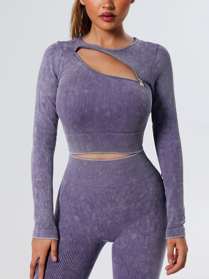The Aura Seamless Long Sleeve Performance Top