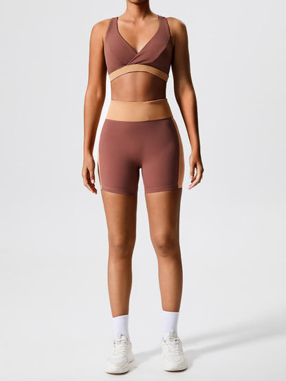 The Aura Eco-Conscious Open-Back Yoga Set