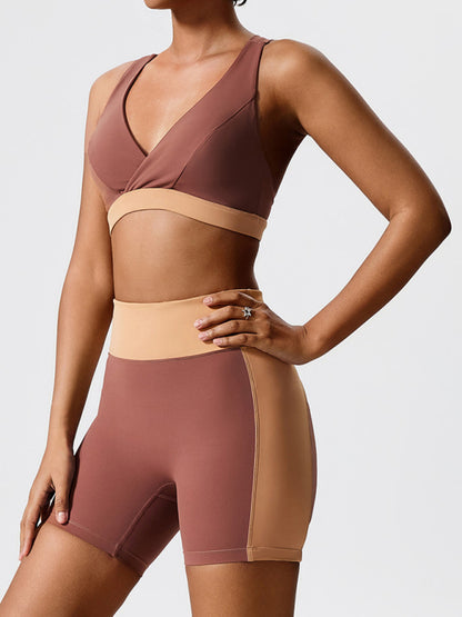 The Aura Eco-Conscious Open-Back Yoga Set