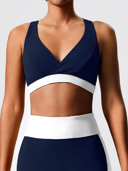 The Aura Eco-Conscious Open-Back Yoga Set