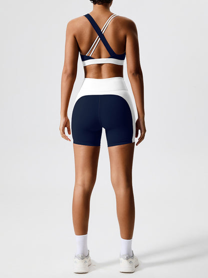 The Aura Eco-Conscious Open-Back Yoga Set