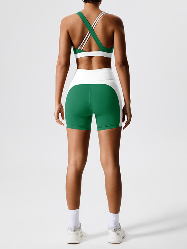 The Aura Eco-Conscious Open-Back Yoga Set