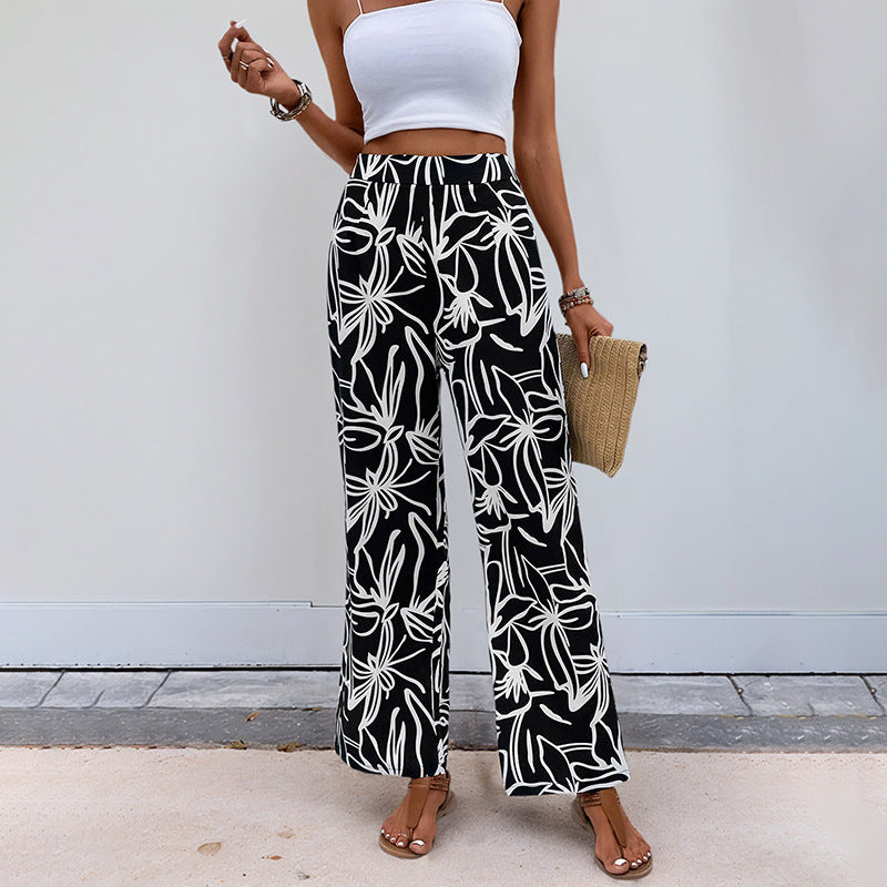 Relaxed fit summer trousers for women
