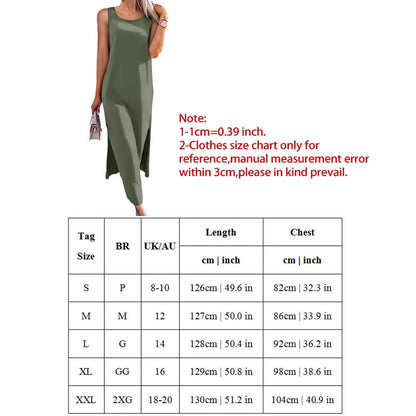 The 'Sun-Kissed' Crochet Back Sleeveless Maxi Dress