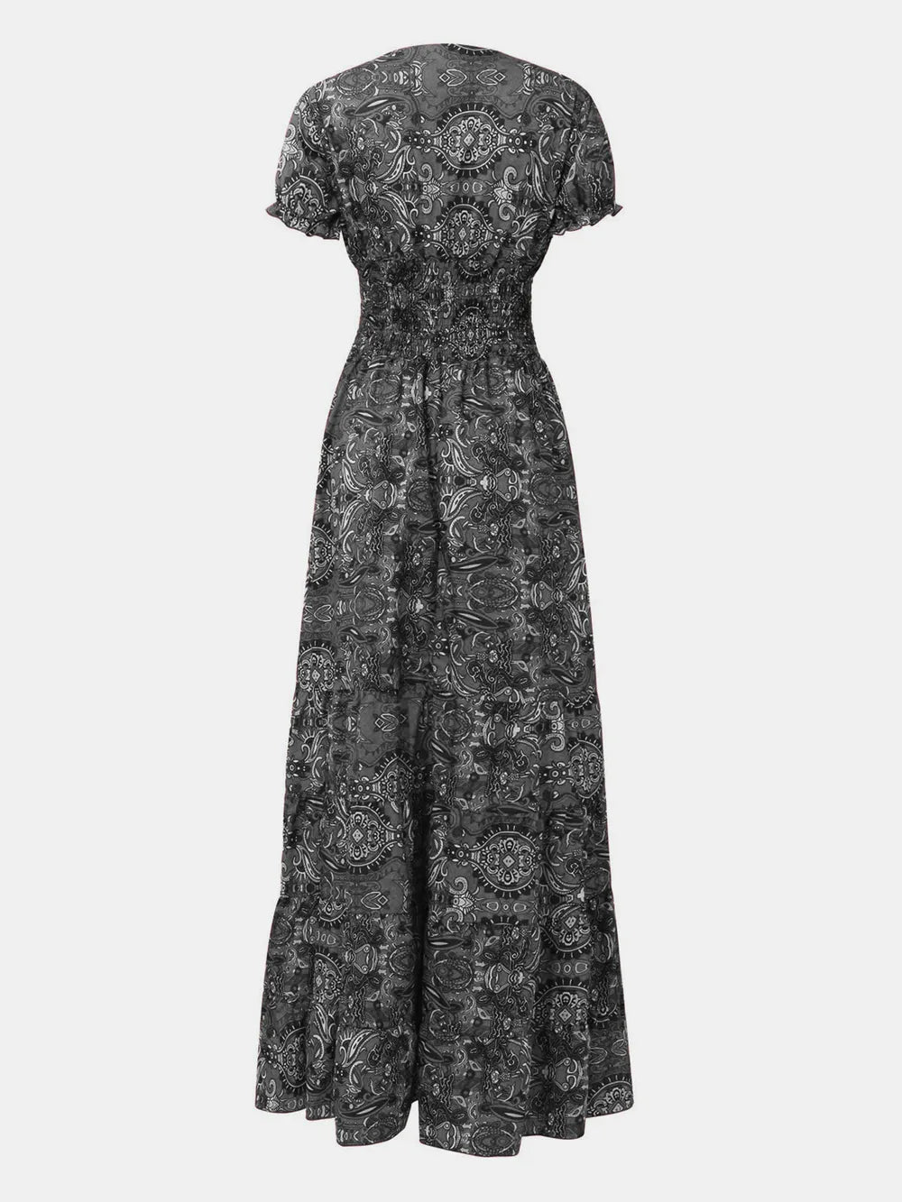 Plus size model wearing dress

