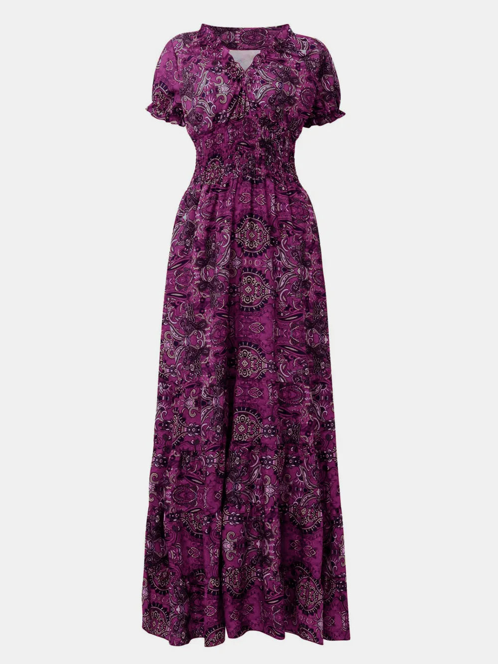 Dress styled for summer travel

